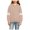 F#03-Khaki, variant on OYXSER Kids Girls Pullover Hoodie with Striped Long Sleeves Drop Shoulder Design and Front Pocket, Hot Pink 2-3Y