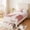 Off-white, variant on Bingirl Velvet Upholstered Twin Size Platform Bed Frame for Girls, Storage Headboard and Drawer, Strong Wooden Slats Support, Easy Assembly, Noise - Free, Velvet Pink