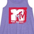 thumbnail image 2 of MTV Logo - Punk Poster - Toddler and Youth Girls A-line Dress, 2 of 4
