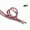 07# pink, variant on 1 Pair Round Glitter Shiny Metallic Shoe Laces, 24 Colors Colorful Sequin Shoelaces for Sneakers, Athletic Shoelaces in 4 Different Lengths