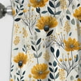 thumbnail image 3 of Designart "Nordic Floral Allure" Floral Blackout Curtain Panels, 3 of 4
