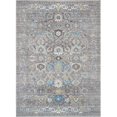 thumbnail image 1 of Pasargad RC-5586SS 7X9 6 ft. 7 in. x 9 ft. Chelsea Design Machine Made & Power Loom Rug, Silver, 1 of 1
