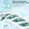 thumbnail image 4 of Bath Towels Cotton Towel Set for Bathroom, Hotel, Gym, Spa, Soft Extra Absorbent Quick Dry,Light gray,Light gray，G40365, 4 of 6