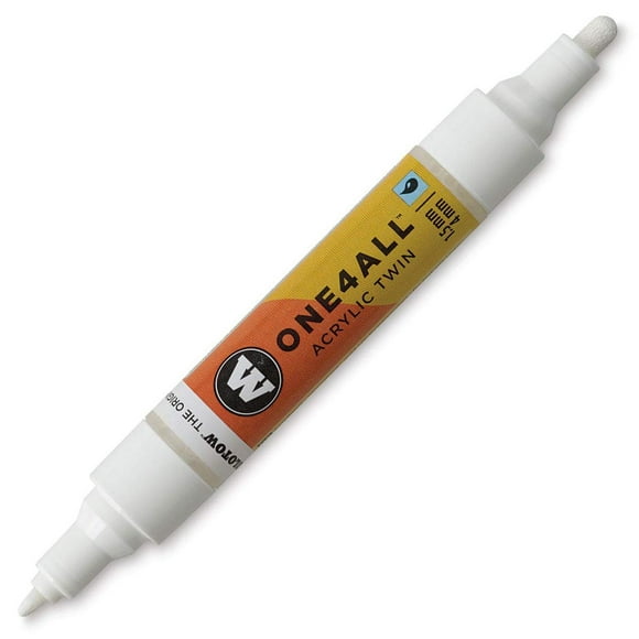 Marcador Acrílico Molotow Signal White 1.5 Mm/4 Mm Twin multicolor