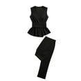 thumbnail image 5 of Iyufng 2 Piece Sets for Women Summer Business Casual Sets Shirt Outfit Sets, 5 of 5
