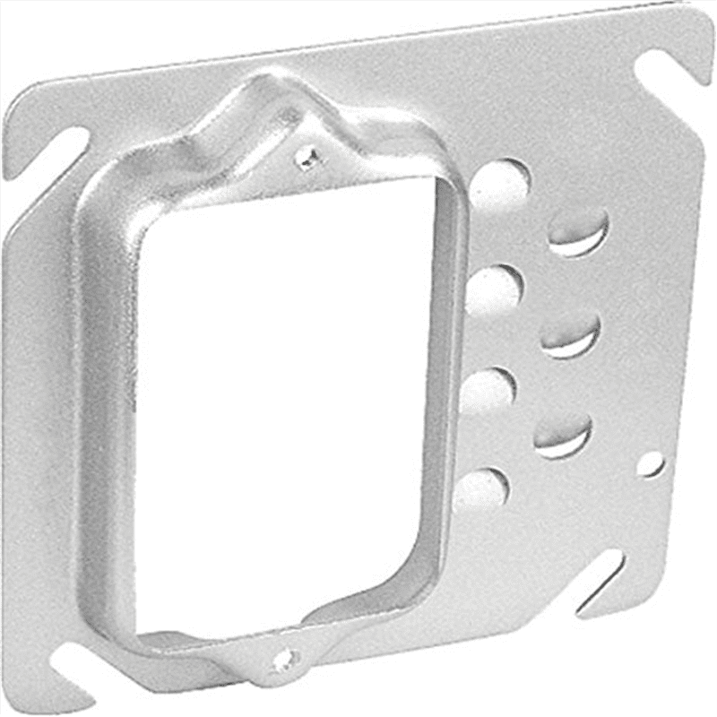 One Gang Square Drawn 1 Inch Raised Offset Device Ring