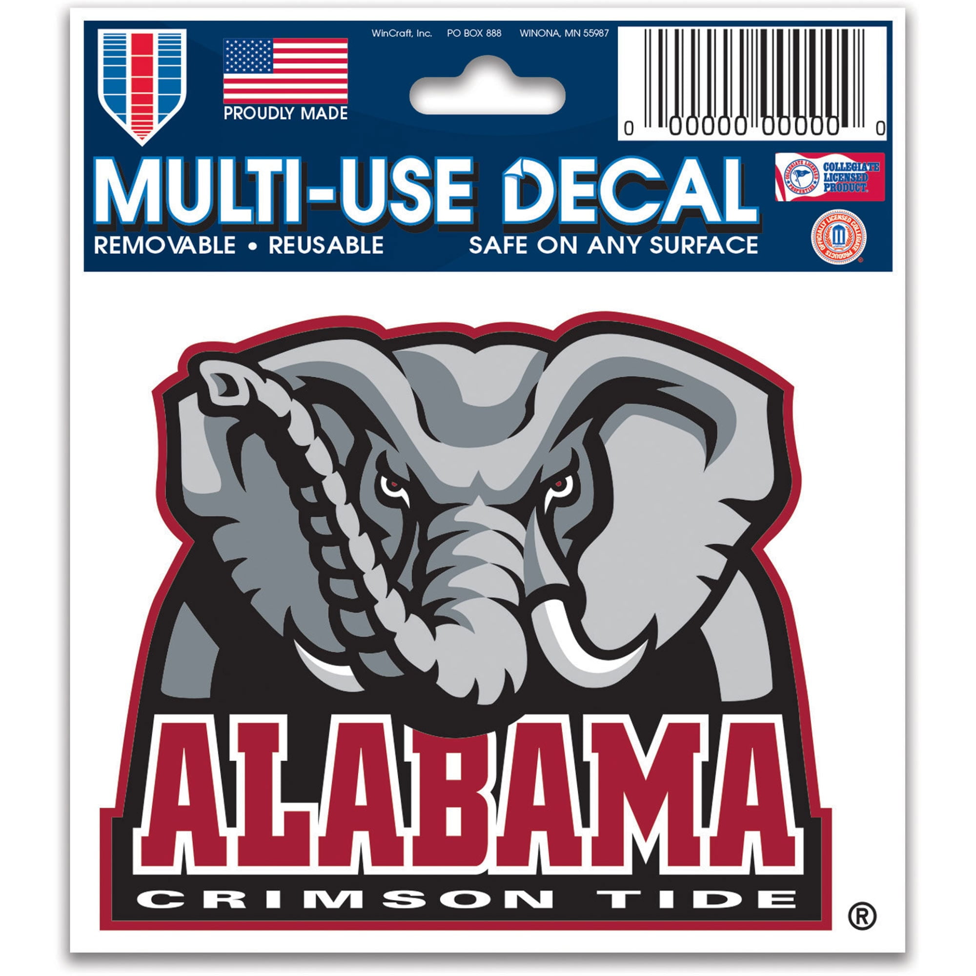 WinCraft Inc Alabama Crimson Tide 15 Waste Basket