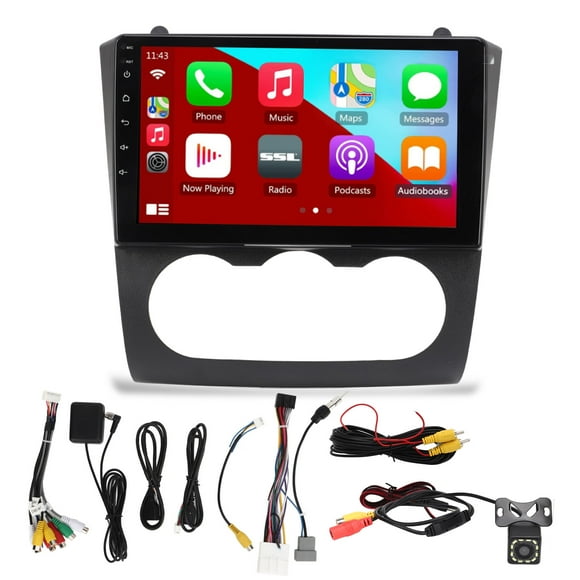Car Stereo,9in Touch Screen Car Car Stereo Radio Car Video Player Eco-Friendly Materials