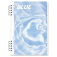 thumbnail image 2 of A5 Water Ripple Gradient Spiral Notebook, 5.51*7.99 Inch Aesthetic Pastel Journal, 120 Pages Lined Writing Notebook for Note Taking, Journaling, Daily Planning & Desk Organization, Sky Blue, 2 of 7