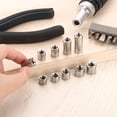 thumbnail image 4 of 10 Pack M8x12x12mm Round Weld Nut for Lamp Bracket Glass Table, Silver, 4 of 5