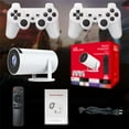 thumbnail image 3 of P30 Max Projector And Game, M300 Max Game Projector, M300 Max Video Game Projector, Game Projector, Video Game Projector, Game Projector With Controllers, Proyector X10 Plus, Arcade Vision, 3 of 6