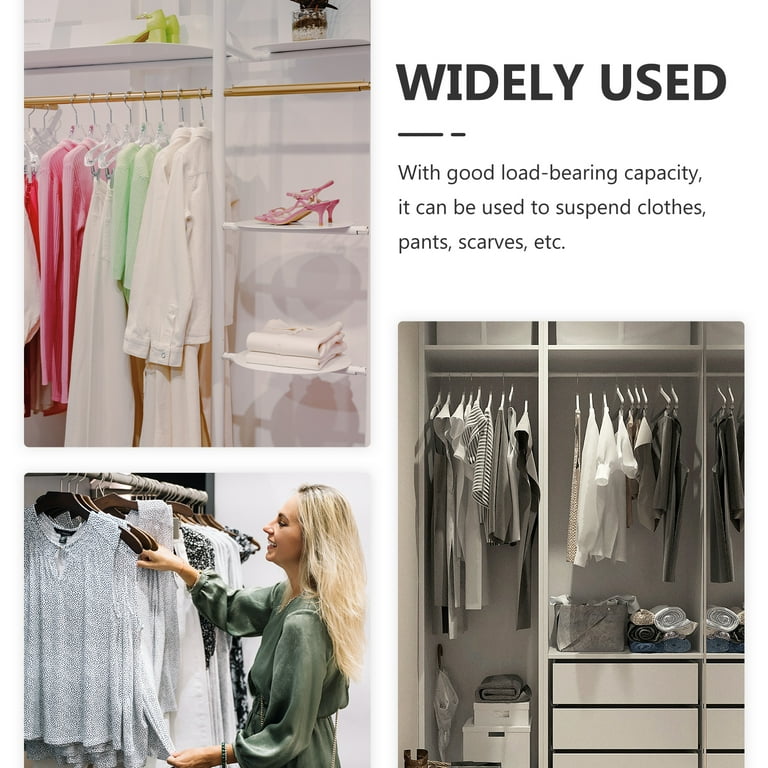 Space Saver Extender Closet Bar for Wardrobes Adjustable Closet Rod Home Supplies Walmart
