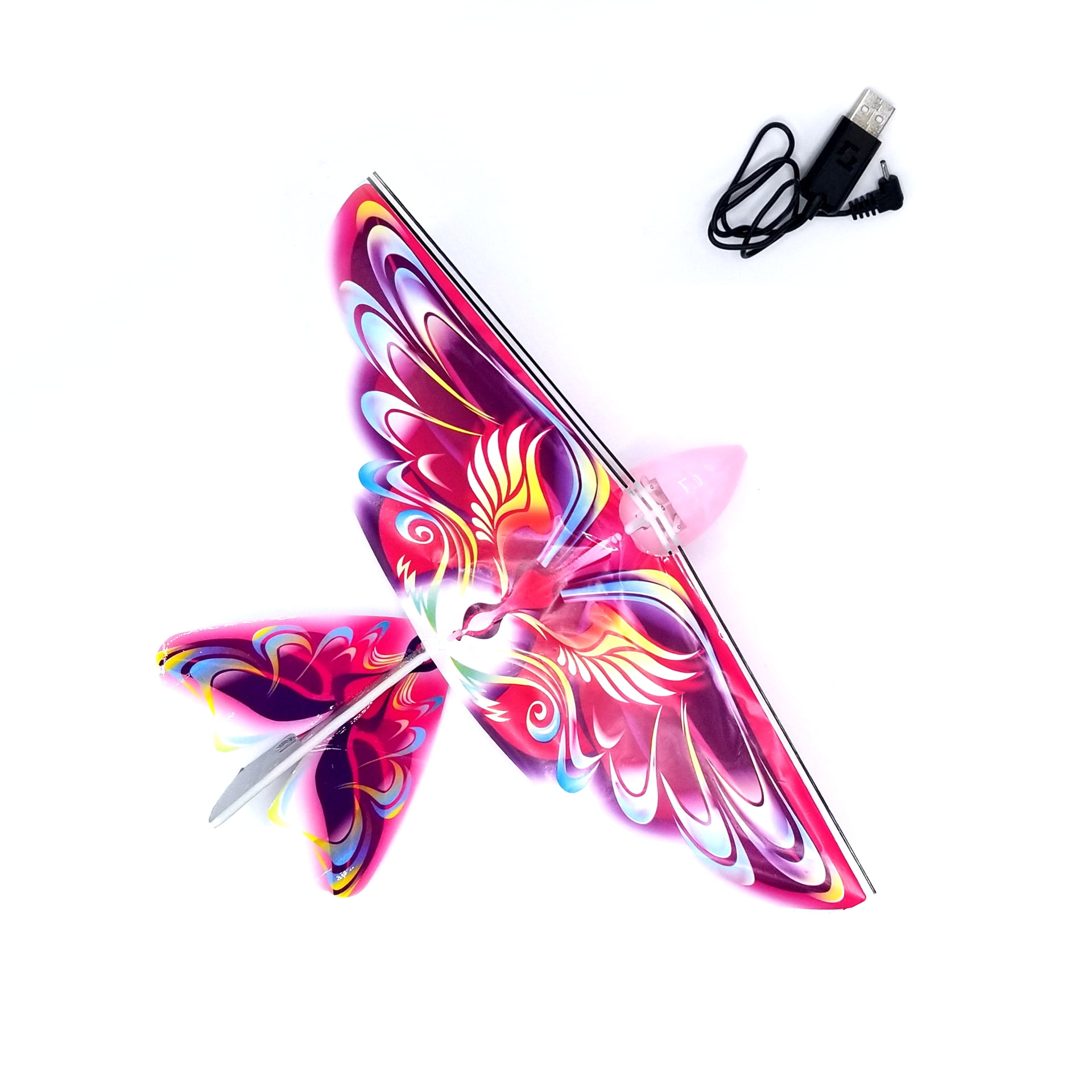 mukikim ebird pink butterfly