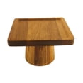thumbnail image 3 of Soporte cuadrado de madera para exhibición de pasteles, bandeja para servir, accesorios, elevador para pasteles de la tarde 15 cm x 95 cm, 3 of 9
