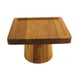 thumbnail image 3 of Soporte cuadrado de madera para exhibición de pasteles, altura 9,5 cm, soporte para tartas y frutas para dulces. 15 cm x 95 cm, 3 of 9