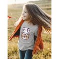 thumbnail image 2 of Kawaii Panda And Tiger Friends T-Shirt Toddler -Image by Shutterstock,  4 Toddler, 2 of 4
