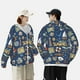 thumbnail image 4 of Balery Marine Nautical Sudadera ligera de manga larga con capucha y protección solar UPF 50+ para hombre y mujer, ideal para pesca y running-X-Large, 4 of 7