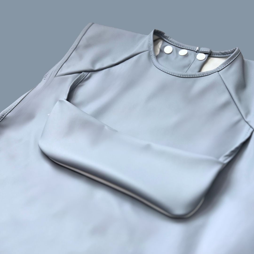Premium Classic High-Pocket Short Sleeve Bib Smock (One Size 1-6T)