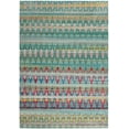 thumbnail image 2 of SAFAVIEH Valencia Cathleen Floral Polyester Area Rug, Light Blue/Multi, 5' x 8', 2 of 9