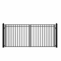 ALEKO Steel Dual Swing Driveway Gate Madrid Style 14 x 6 feet