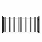 ALEKO Steel Dual Swing Driveway Gate Madrid Style 14 x 6 feet