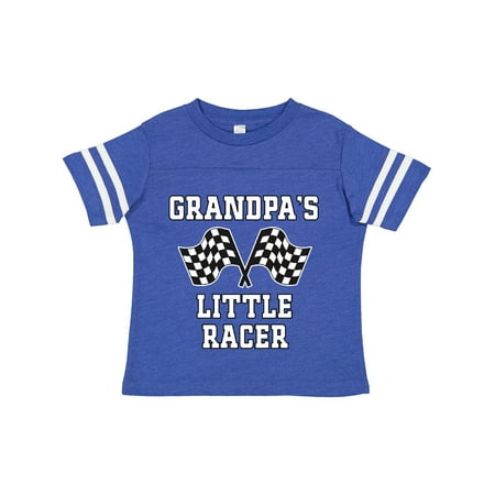 

Inktastic Grandpa Little Racer Car Racing Boys Toddler T-Shirt