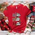 thumbnail image 2 of Camisetas divertidas de estilo navideño para mujer, ropa con estampado de pata de Ho, camisetas de manga corta a la moda, ropa de calle Harajuku Ulzzang, 2 of 5