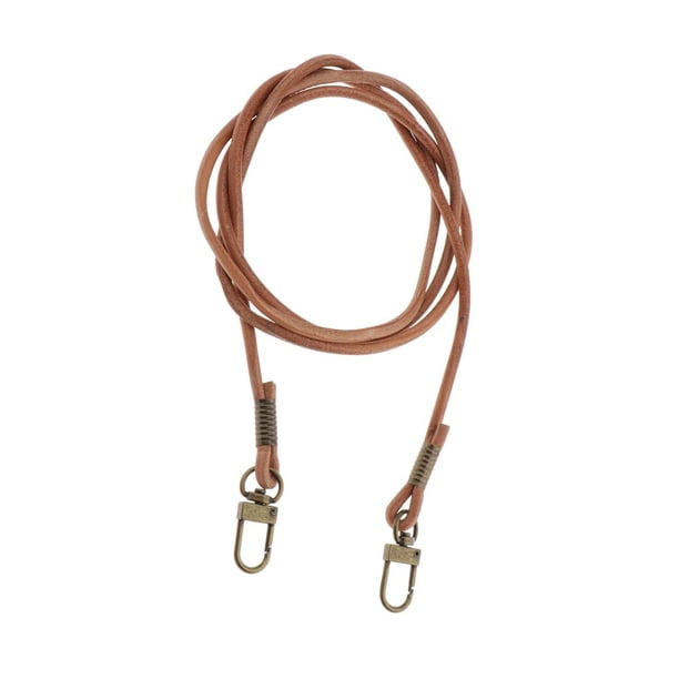 Bolso de Mano Cuero de Primera Soledad Cinturón Fuerte Longitud 121 cm Bronce 3