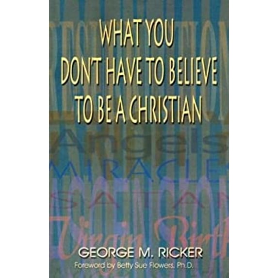 Pre-Owned What You Don't Have to Believe to Be a Christian (Paperback) 1571687629 9781571687623