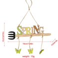 thumbnail image 2 of Easter Wooden Sign Tassel Letters for Butterfly Door Hanging Plaque Ornament, 2 of 4