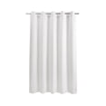 thumbnail image 7 of Barossa Design Waffle Weave White Shower Curtains Fabric for Bathroom, No Hooks Required, Hotel Quality & Water Repellent, 71" x 74", 7 of 7