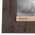 thumbnail image 4 of Foreside Home and Garden Dark Dad and Me 4 x 6 inch Wood Picture Frame, 4x6, Black, Brown, 4 of 4