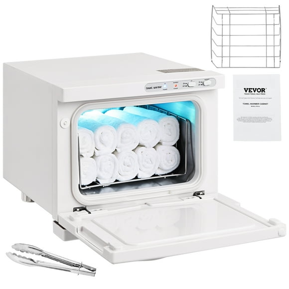 SKYSHAO Hot Towel Warmer,8L Spa Hot Towel Warmer Cabinet, 2-in-1 Towel Warmer with Stainless Steel Rack,Holds up to 16 Towels, Quick All-round Heating for Facials, SPA, Massage, Salon, Bathroom,Beauty