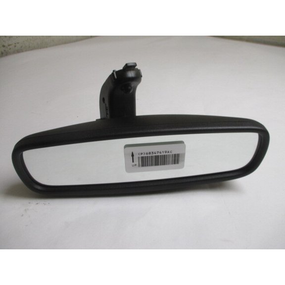 Pre-Owned Chrysler Pacifica Dodge Caravan Manual Rear View Mirror OEM LKQ - Verify Specific Vehicle Fitment In Description - (Good)