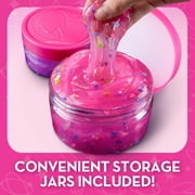 Barbie Slime Science Kit with Glitter and Fluffy Slime Accessories by Blue Marble