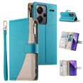 thumbnail image 1 of Funda cartera GANGXUN para Xiaomi Redmi Note 13 Pro Plus 5G , cuero PU con tarjetero, cremallera, correa de mano, soporte y protección 1254°, 1 of 6