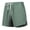 Army Green, variant on Athletic Shorts for Women Drawstring Elastic Waisted Side Split Workout Shorts Loose Running Gym Shorts Summer