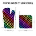 thumbnail image 2 of Rainbow Dog Paw Oven Gloves And Pots Stand Set Oven Gloves And Pot Racks Pot Racks And Oven Gloves Set, 2 of 9