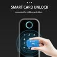 thumbnail image 6 of Smart Lock,5 Modes Unlock Keyless Voice Prompt App Remote Lock 5 Modes Prompt Wifi Lock Ip66 Waterproof Remote Operation Voice Lock -theft Door Door Lock App Dsfen, 6 of 6