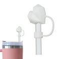 thumbnail image 4 of Heart Straw Covers for #stanley# Cup, Valentines Day Straw Toppers Diamond Love Heart Reusable Silicone Straw Topper for #stanley# 30 and 40 Oz, Valentines Day Party Cup Cute Decorations Y2J5, 4 of 8