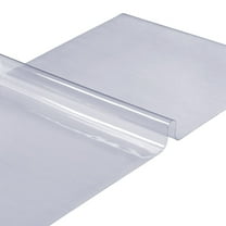 CAFORKP Clear PVC Table Cover 36x72", 1.5mm Thick Waterproof Plastic Tablecloth Protector