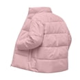 thumbnail image 5 of PNTUTB Fall Winter Men's Puffer Jacket Full Zip Stand Collar Coat Solid Color Quilted Casual Warm Comfort Trendy Outwear with Pockets, 5 of 7