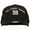 Black, variant on US Coast Guard Logo Embroidered Solid Cotton Pro Style Cap - Black OSFM