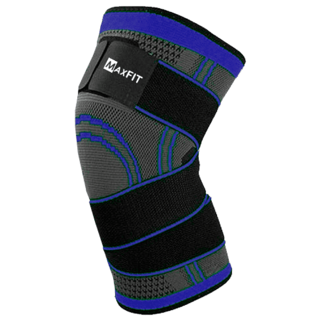 Rodillera MAXFIT de compresión con cinta ajustable/Modelo HX902 Maxfit sports Rodillera corta
