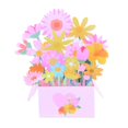 thumbnail image 3 of Tarjetas 3D Pop Up Flores Día de San Valentín Tarjeta Aniversario Regalos de Cumpleaños Postal Invitaciones de Boda Tarjetas de Felicitación Feliz Sencillez, 3 of 5