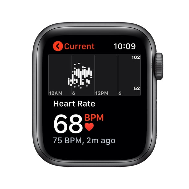 Apple Watch Nike SE (1st Gen) GPS, 40mm Space Gray Aluminum Case with Anthracite/Black Nike Sport Band - - Walmart.com