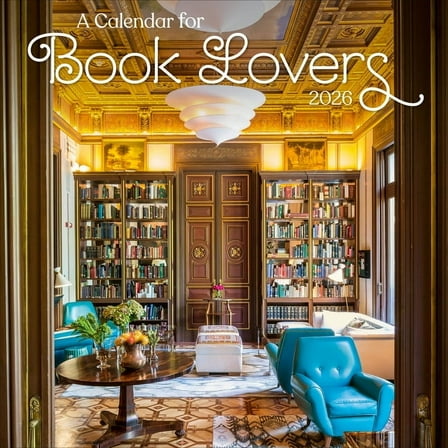 A Calendar for Book Lovers Wall Calendar 2026, (Paperback)