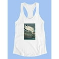 thumbnail image 3 of Wood Ibis Racerback Tank Women -John James Audubon Designs, Female x-Small, 3 of 4