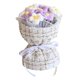 thumbnail image 4 of Ramo de flores de ganchillo hecho a mano, ramo de punto, decoración de mesa completa, regalo del Día de la madre para el día de San Valentín, regalo violeta, 4 of 8