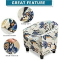 thumbnail image 3 of LINLIN Club Chair Slipcover, High Stretch Tub Chair Cover, Universal Spandex Pattern Armchair Sofa Cover Cover Couch Slipcover for Living Room Club Bar Counter, 3 of 8